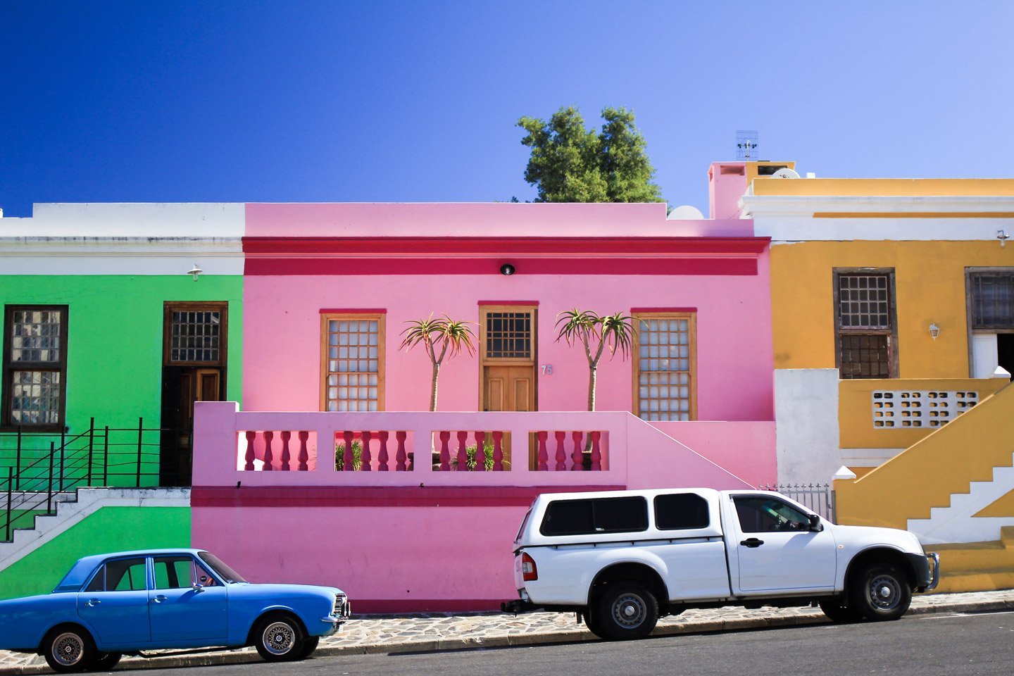 Bo-Kaap, casitas de colores en Cape Town.