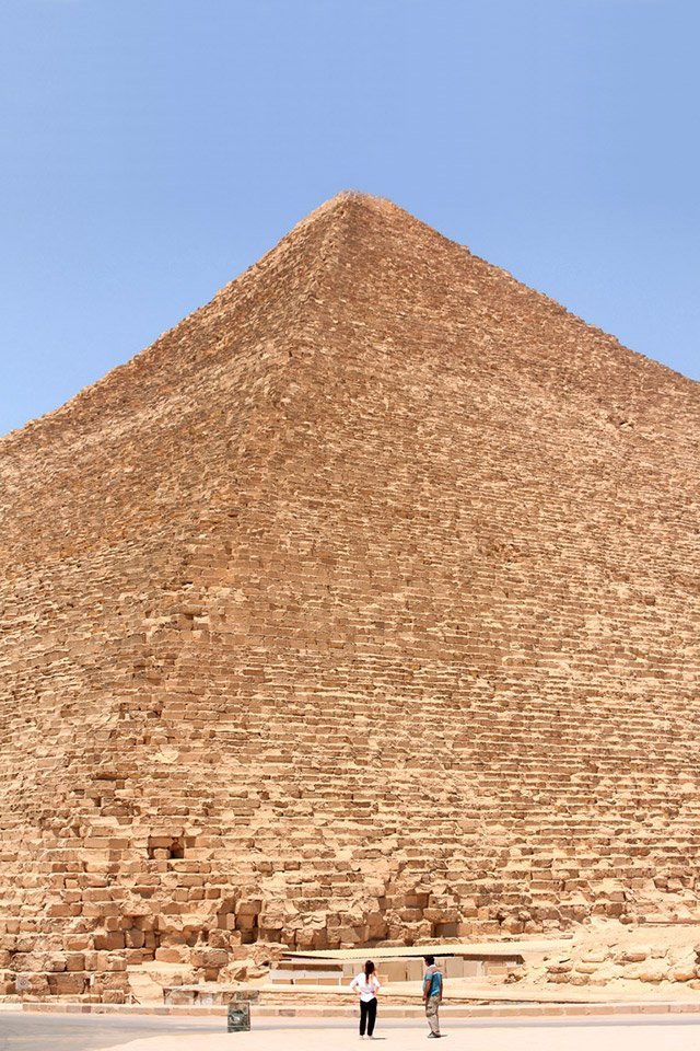 Gran Pirámide de Guiza.