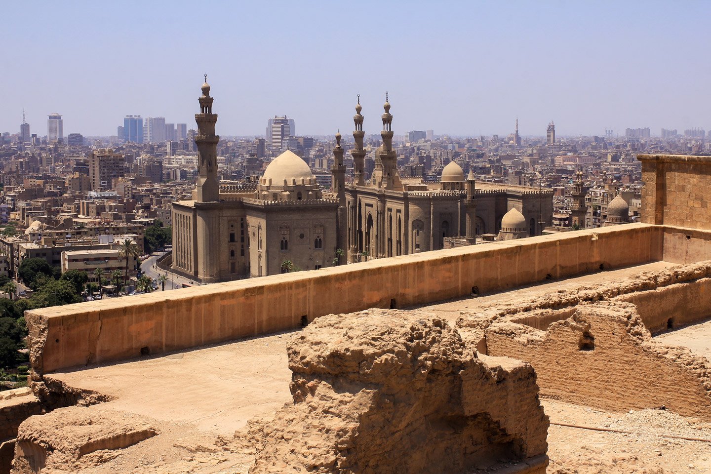 Vista de la Ciudad de El Cairo.