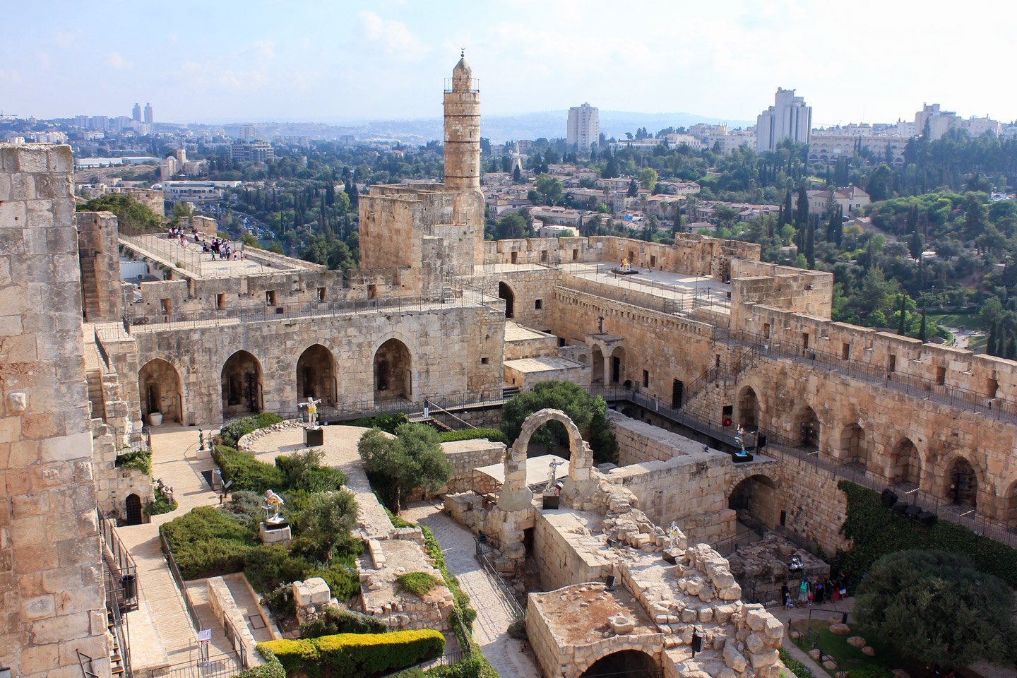 Vista desde la Torre de David, Jerusalem.